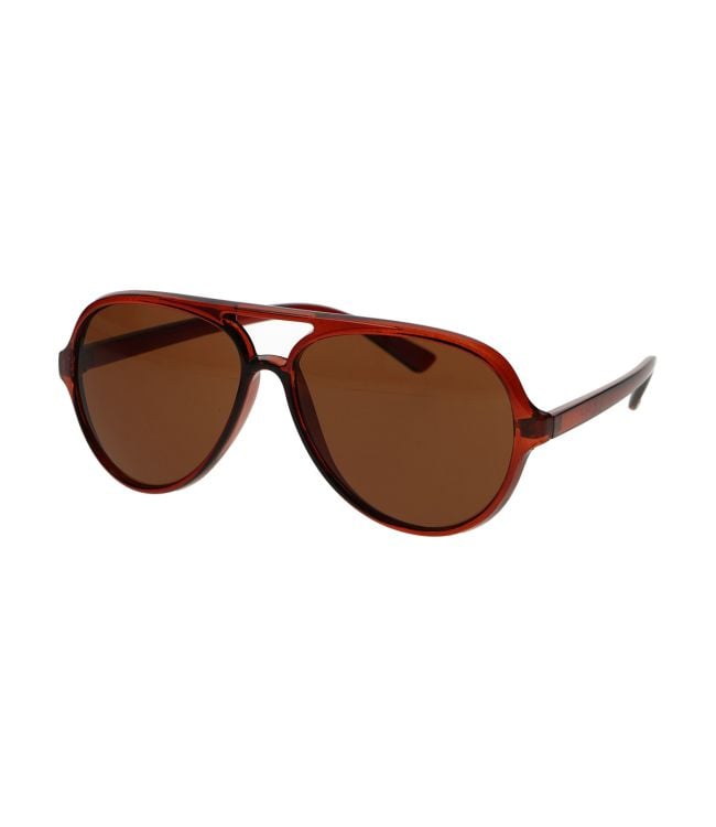 Spektrum sluneční brýle Vintage Pilot Brown dámy