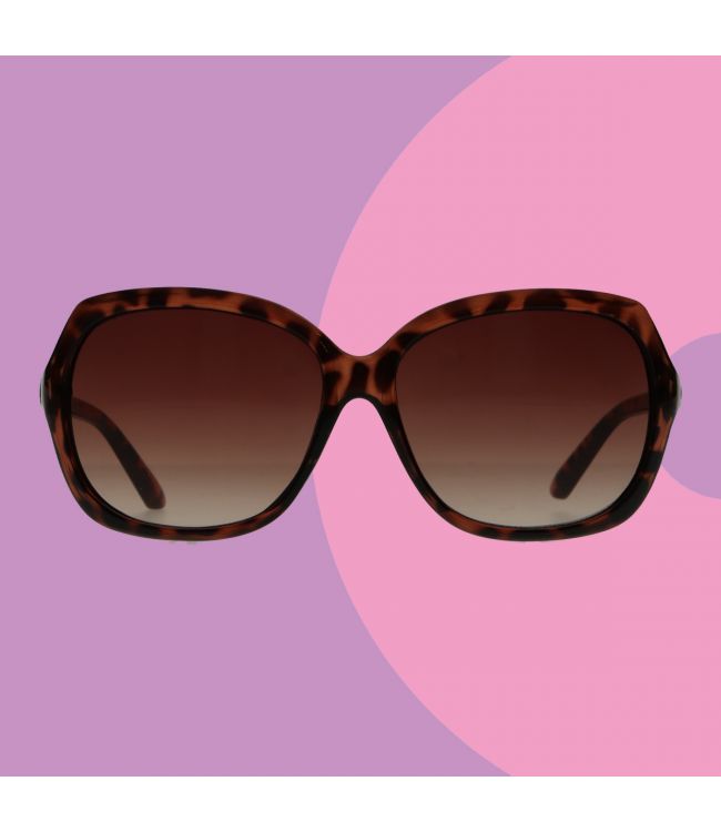 Spectrum Sunglasses Oval Great Gradient Brown Tortoise Ladies