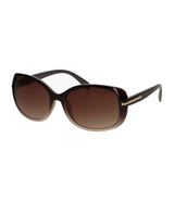 Spectrum sunglasses oval taupe pink brown ladies