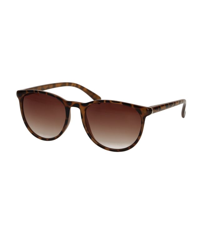 Spektrum solbriller leopardgradient brune damer