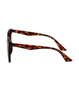Spectrum Sunglasses Tortoise Statement Chic Gradient Brown Ladies