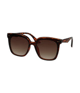 Spectrum Sunglasses Tortoise Statement Chic Gradient Brown Ladies
