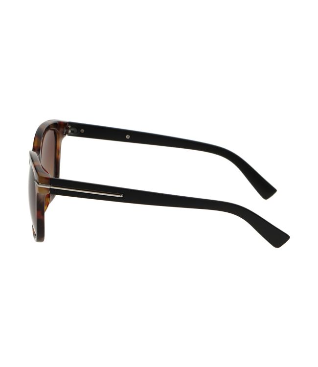 Spectrum Sunglasses Square Tortoise Matt Black Ladies