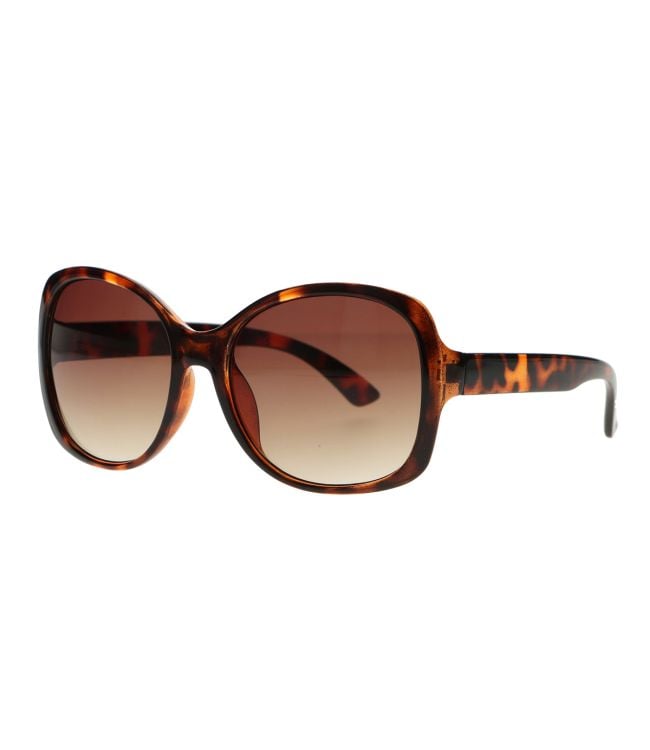 Spectrum sunglasses statement oval large tortoise brown ladies