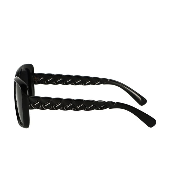Spectrum Sunglasses Black Braided Ladies