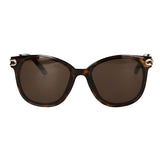 Lunettes de soleil Spectrum havane or dames