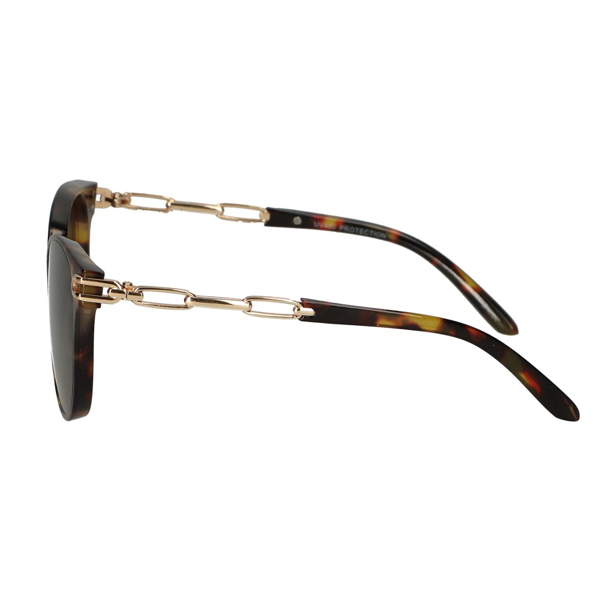 Lunettes de soleil Spectrum havane or dames