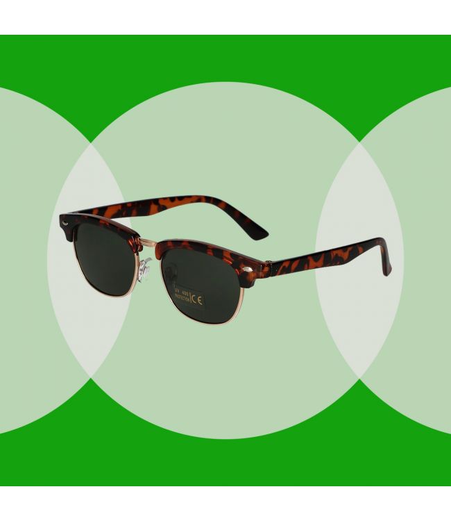 Spectrum Sunglasses Boy Havanna Green Glass