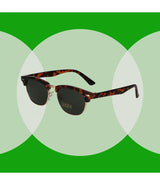 Spectrum Sunglasses Boy Havanna Green Glass