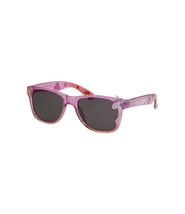 Occhiali da sole a spettro Unicorn Pink Glitter Kids