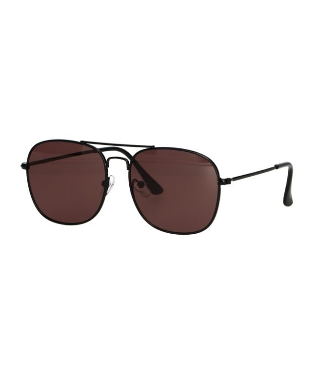 Spectrum Sunglasses Pilot Black Brown Glass Kids Boy
