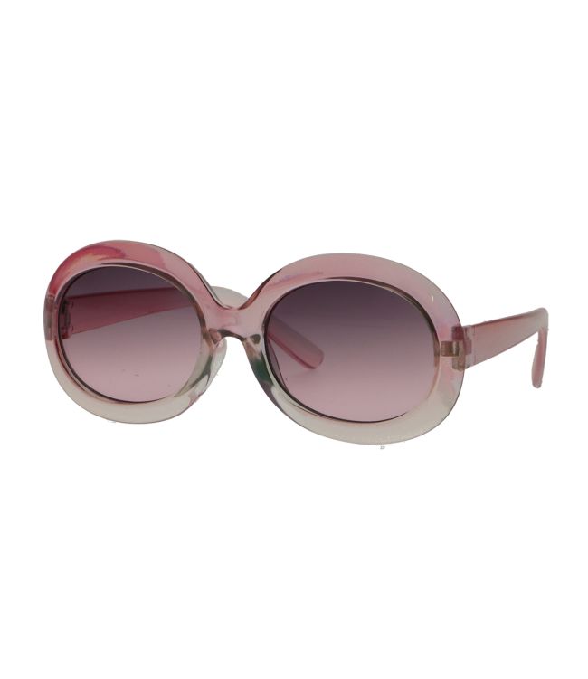 Occhiali da sole a spettro trasparente ragazza rosa rosa ragazza
