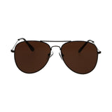 Spectrum sunglasses pilot black brown men