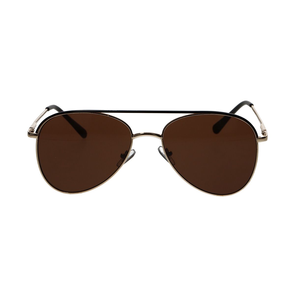 Occhiali da sole Spectrum pilot oro nero marrone uomo