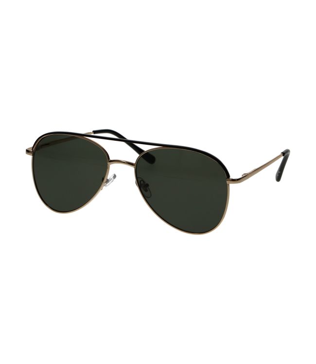 Spectrum Sunglasses Pilot Gold Black Green Gentlemen