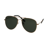 Spectrum sunglasses pilot gold green men