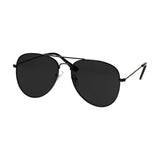 Spectrum sunglasses pilot black smoke men