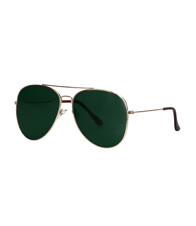 Lunettes de soleil Spectrum Pilot Gold Green Glass