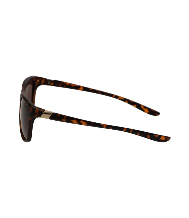 Spectrum Polariazed Sunglasses Rectangle Tortoise Brown Ladies