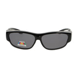 Spectrum polarized fit-over sunglasses black