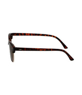 Spectrum Polariazed Sunglasses Club Square Havana Gold Brown Unisex