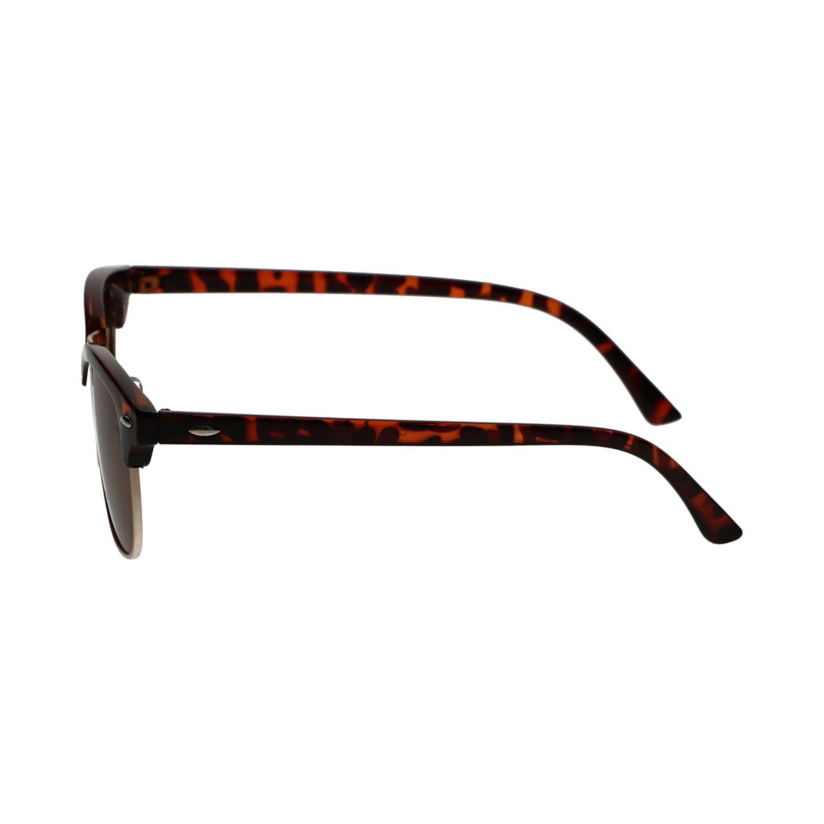 Lunettes de soleil polarisées Spectrum club square havana doré marron unisexe