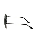 Spectrum Polarized Sunglasses Pilot Black Green Gentlemen