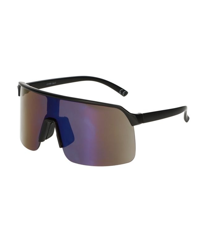Spektrum Sonnenbrille große Sport schwarzer Beschichtungsmänner