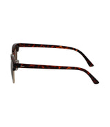 Spectrum Sunglasses Club Square Havana Gold Brown Unisex