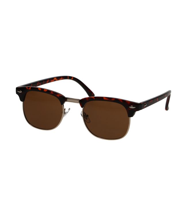 Lunettes de soleil Spectrum Club Squane Havana Gol Brown Unisexe