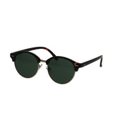 Spectrum Sunglasses Club around Havana Gold Groen Unisex