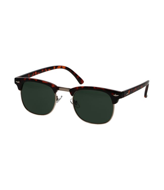 Spektrum Sonnebrëller Club Square Havana Green Gréng Unisex
