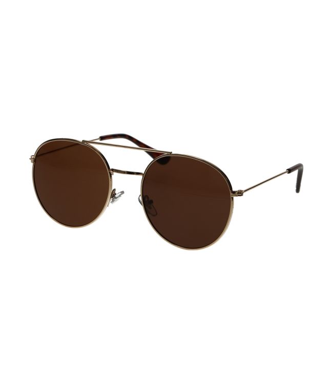 Lunettes de soleil spectre autour de l'unisexe en métal doré Unisexe