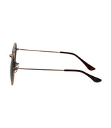 Spectrum Sunglasses around Rose Metal Green Unisex