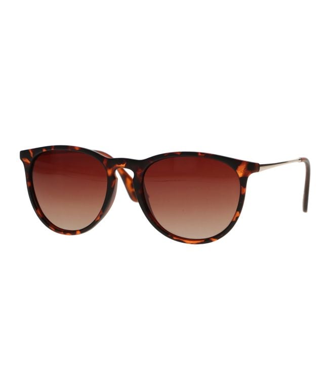Spectrum Sunglasses Tortoise Gold Brown Glass Unisex