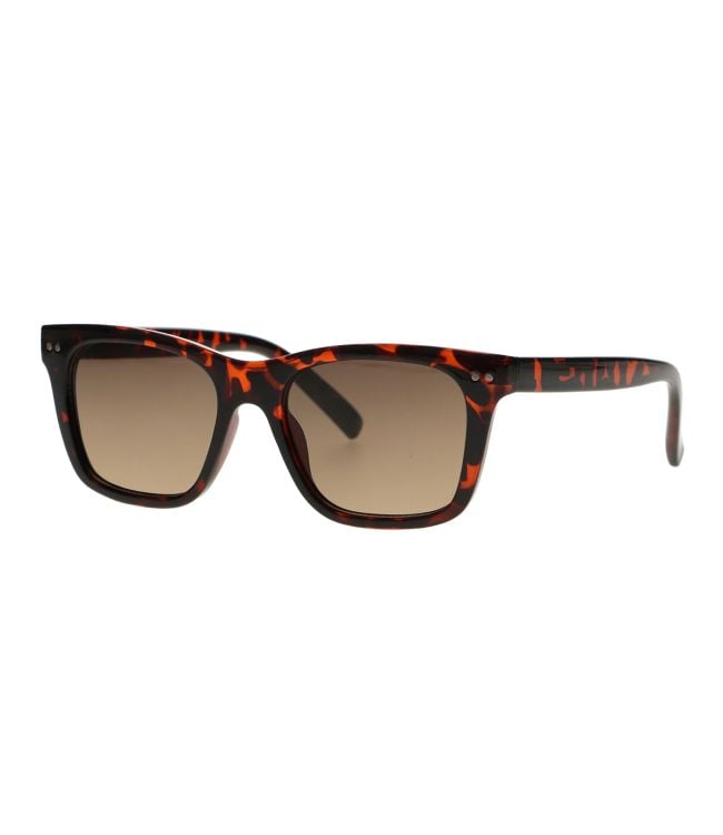 Lunettes de soleil Spectrum Tortoise Brown Glass Unisexe