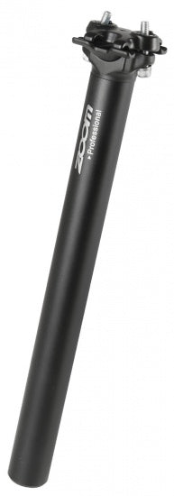 Post di sedili zoom fissata 27,2 x 350 mm in alluminio nero