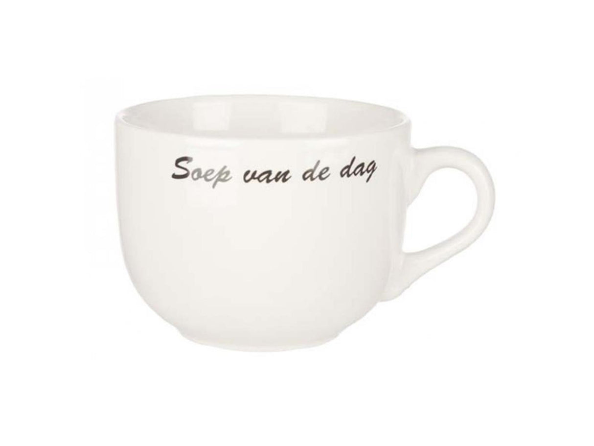 Cosy trendy soepkom soep van de dag