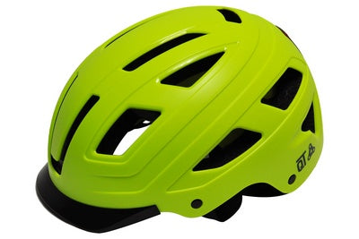 Casco Tech Qt Cycle Tech Style Urban Fluo Size M 52-58 cm 2810390