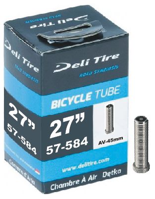 Deli-Reifen-Innenrohr SV19 27 Zoll 27,5 x 1,75 2.125 47 57-584 AV 45 mm