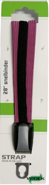 WIDK 003915 TRIOBINDER CITY Rustfrit stål Brace Brococit Red Black On Card