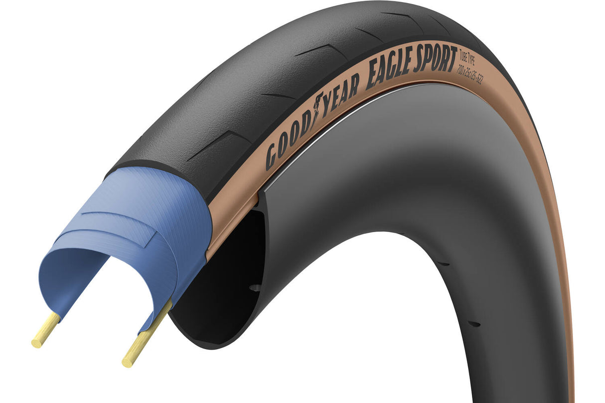 Goodyear Eagle Sport 700x25C opálení