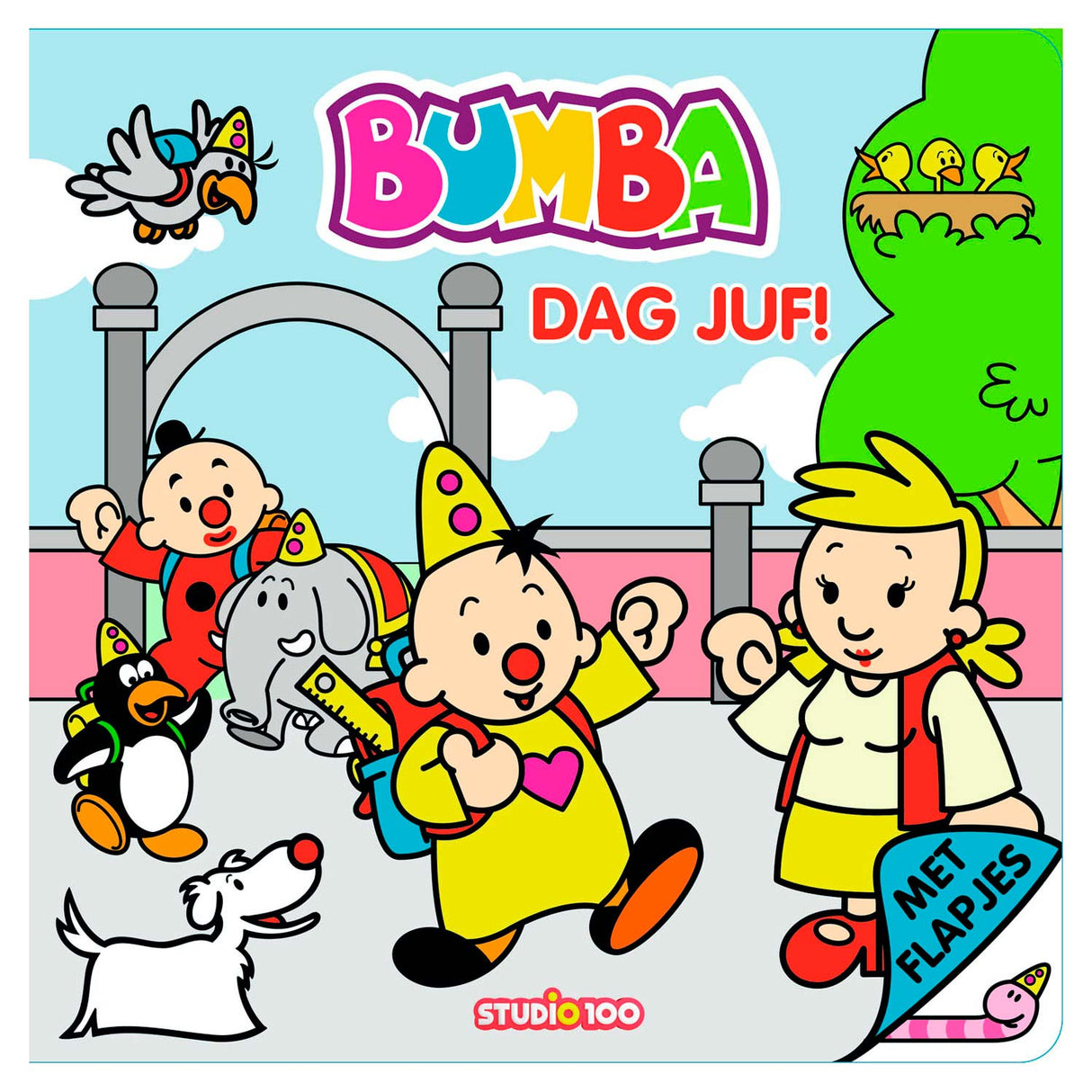 Studio 100 - Babyboek Bumba Day Enseignant! Junior 19 x 19 cm Schaum