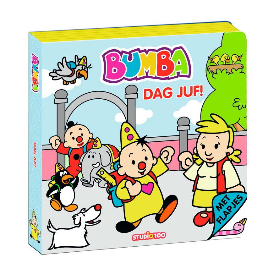 Studio 100 - Babyboek Bumba Day Enseignant! Junior 19 x 19 cm Schaum