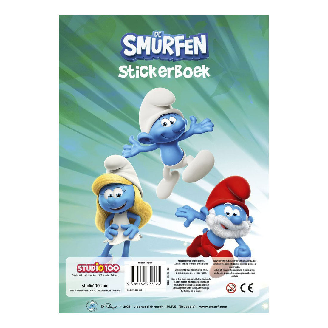 Studio 100 de Smurfen Losterboek