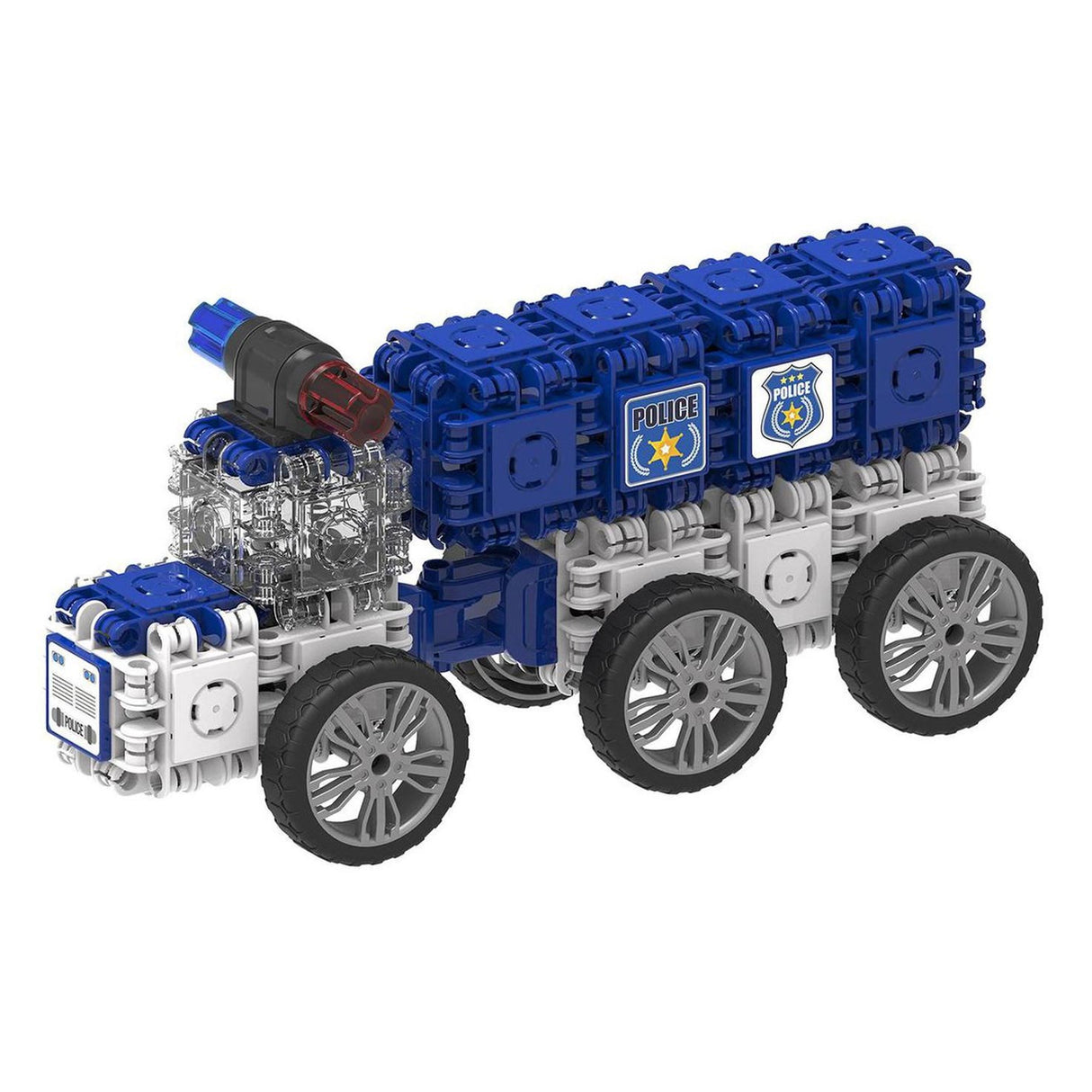 Set di polizia di Clicformer, 7 in 1, 70dlg