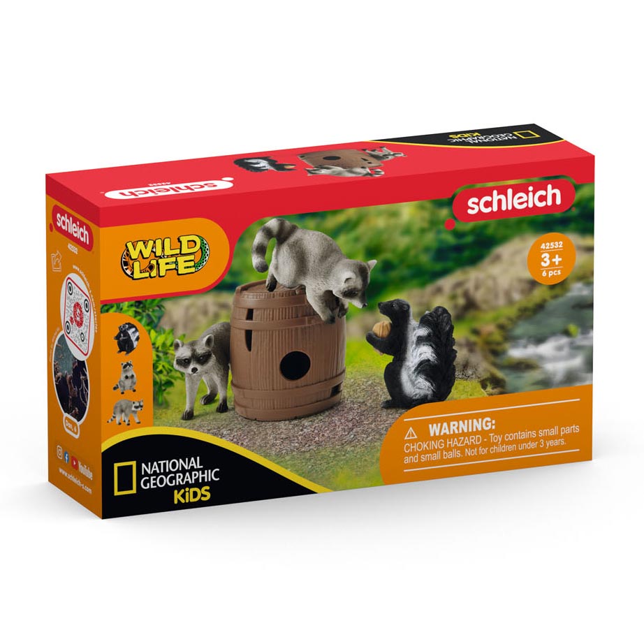 Schleich Wild Life giocando piacere con gli animali della foresta Noot 42532