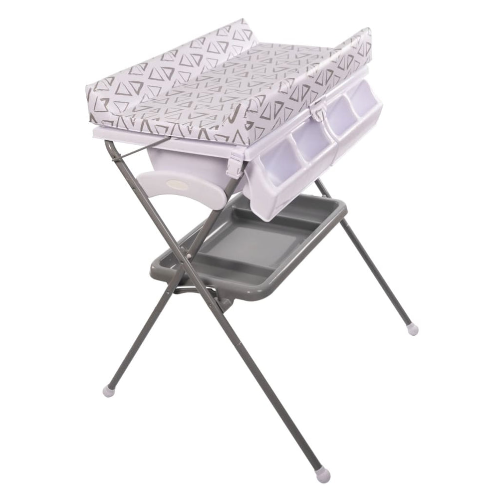 Bo Jungle Bo Pennsylvania 2-in-1 Folding Bath Dresser Gray