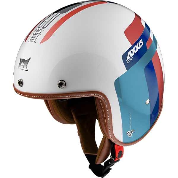 Axxis helmet Hornet Old Style Shine Blue XS