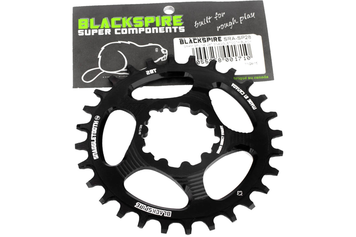 Blackspire conching Leaf Snaggletooth Sram Spline 28 6mm Offset